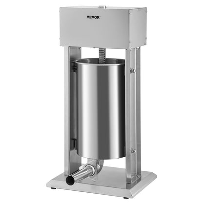VEVOR Electric Sausage Stuffer 15L Variable Speed Sausage Maker Stainless Steel