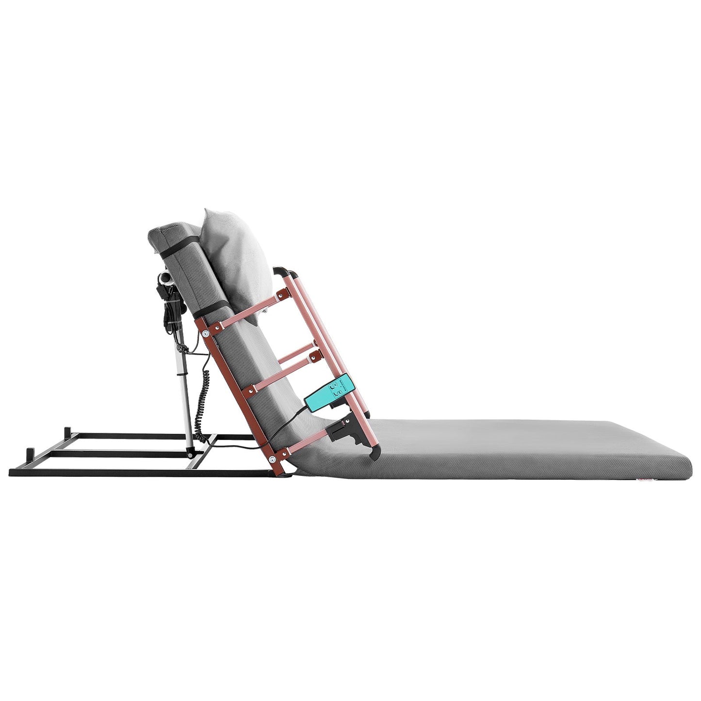 VEVOR Electric Lifting Backrest 136 kg 4-68° Adjustable with Folable Guardrail, 1910 x 960 mm