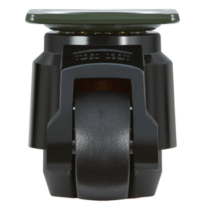 VEVOR Leveling Casters, Set of 4, 500 kg Total Load Capacity, 50.8 mm, Heavy Duty with Upgraded Handle Design, 360 Degree Swivel Caster Wheels, Adjustable Casters with Feet for Workbench, Machine