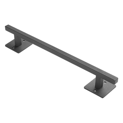 VEVOR Barn Door Handle, 320 mm Rustic Fence Gate Handle, Rust-Resistant Coating, Heavy Duty Carbon Steel Outdoor Gate Handles, Easy to Install, Metal Sliding Door Pulls for Garage Shed Closet Pantry