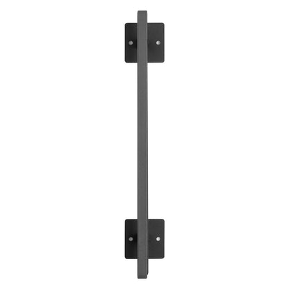 VEVOR Barn Door Handle, 320 mm Rustic Fence Gate Handle, Rust-Resistant Coating, Heavy Duty Carbon Steel Outdoor Gate Handles, Easy to Install, Metal Sliding Door Pulls for Garage Shed Closet Pantry