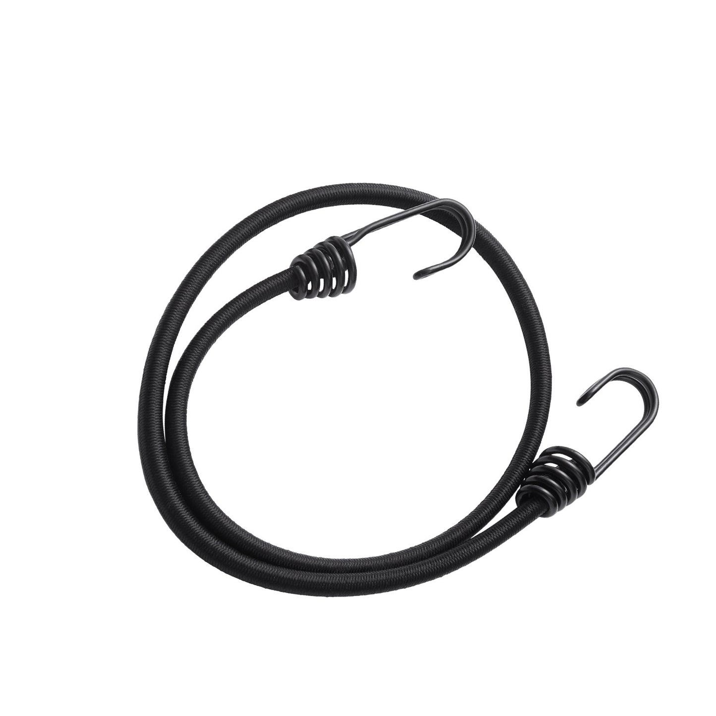 VEVOR 12 Pcs Bungee Cords with Hooks 32 In Heavy Duty Bungee Straps 8 mm Black