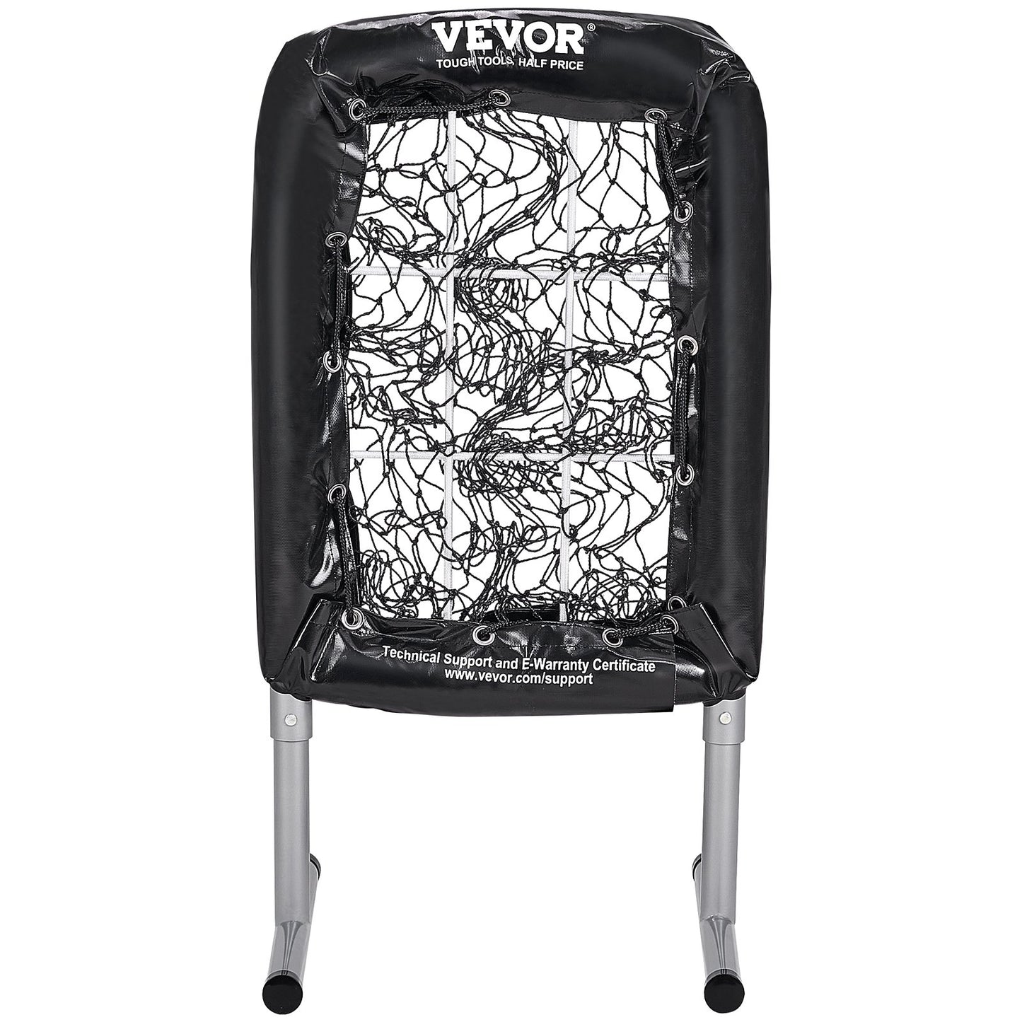 VEVOR 9 Hole Baseball Softball Pitching Net 9 Pocket Hitting Practice 21"x29"