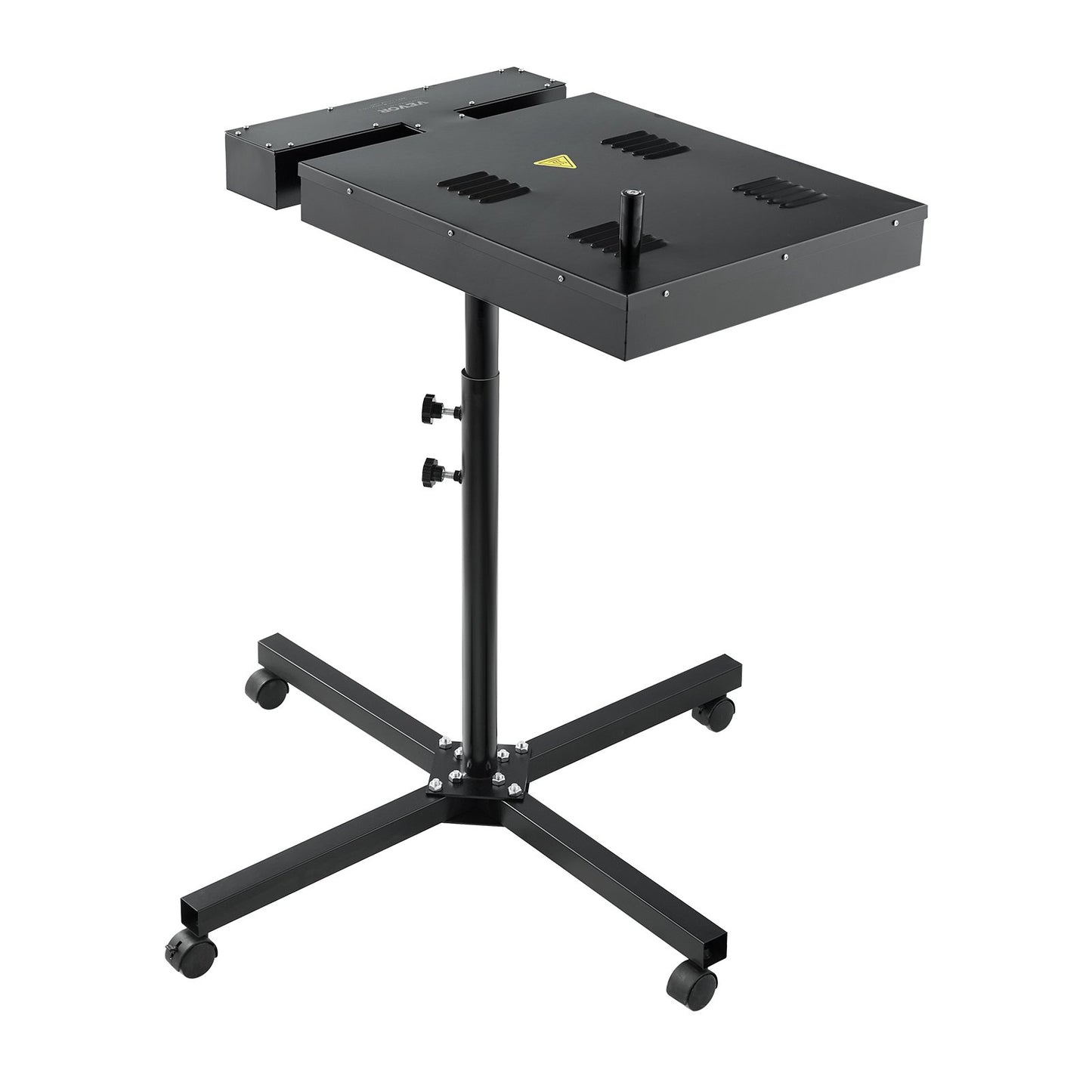 VEVOR Flash Dryer, 16 x 16 inch Flash Dryer for Screen Printing, High Power Silk Screen Printing Dryer with Height Adjustable Stand, 360° Rotation, X-Shaped Base, Steel T-Shirt Curing Machine