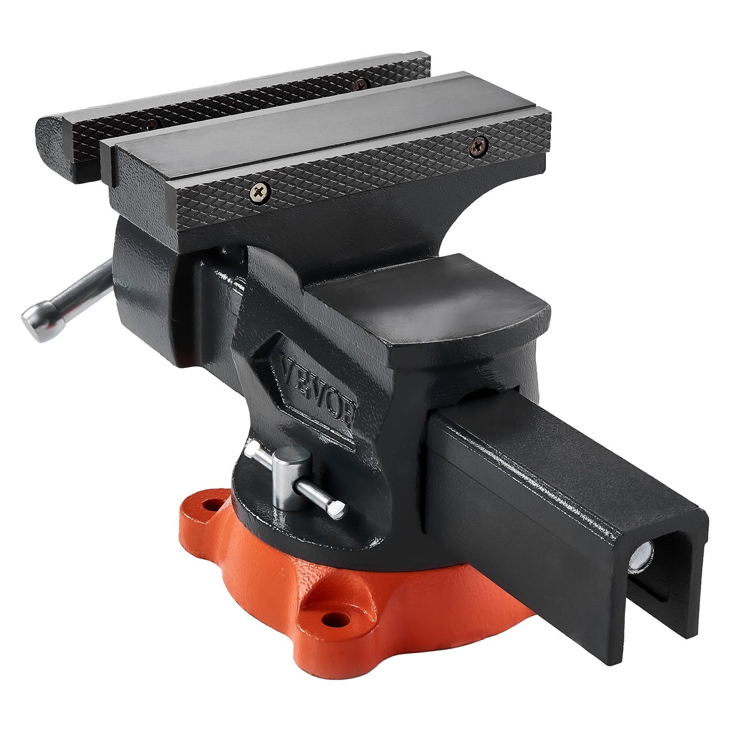 VEVOR 203 mm Bench Vice Multipurpose Heavy Duty Ductile Iron Swivel Locking Base