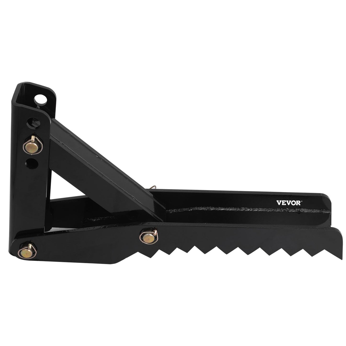 VEVOR Backhoe Excavator Thumb Attachments, 91.44 cm  Adjustable Extreme Weld On Backhoe Thumb Hoe Clamp 1.27 cm Inch Teeth Thick Steel Plate 16MM Assembly Bolt-On Design