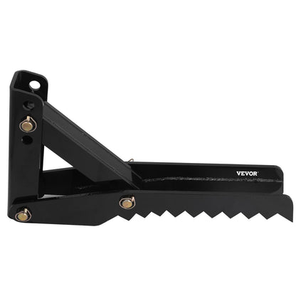 VEVOR Backhoe Excavator Thumb Attachments, 91.44 cm  Adjustable Extreme Weld On Backhoe Thumb Hoe Clamp 1.27 cm Inch Teeth Thick Steel Plate 16MM Assembly Bolt-On Design