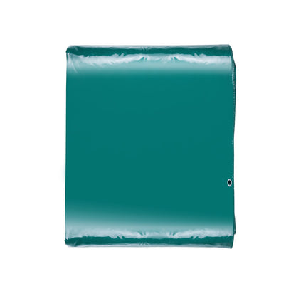 VEVOR PVC Waterproof Tarp, 16.5 x 29.5 ft Heavy Duty PVC Tarpaulin, Tear-Proof and Weather-Proof, with Grommets and Reinforced Edges for Canopy Boat RV Tent Shelter Trailer Truck Cover, Green