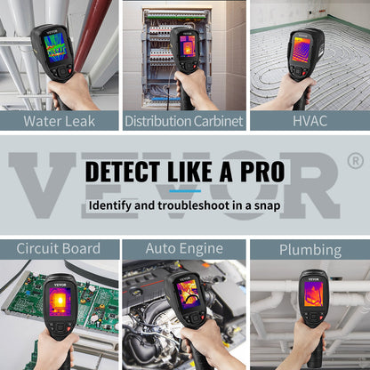 VEVOR Infrared Thermal Imager Thermal Camera IR Resolution 240x180 2.8" LCD Screen