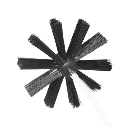 VEVOR 12.2M Dryer Vent Cleaner Kit, 29 Pieces Duct Cleaning Brush, Reinforced Nylon Dryer Vent Brush with Complete Accessories, Dryer Cleaning Kit with Flexible Lint Trap Brush, Clamp Connectors