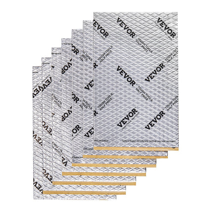 VEVOR Car Sound Deadening Mat, 50 mil 4.8sq.m Car Sound Dampening Material, Butyl Automotive Sound Deadener, Noise Insulation and Vibration Dampening Material for Car