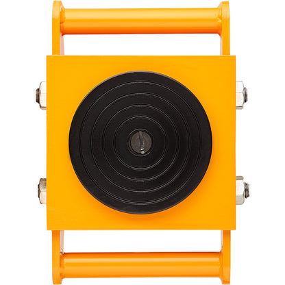 VEVOR Machinery Skate Dolly Machinery Mover 13200lbs/6T Carbon Steel 4 PU Wheels