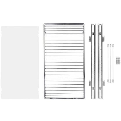 VEVOR Pull Out Cabinet Under Sink Organizer 11 x 21 Inch Wire Drawer Basket
