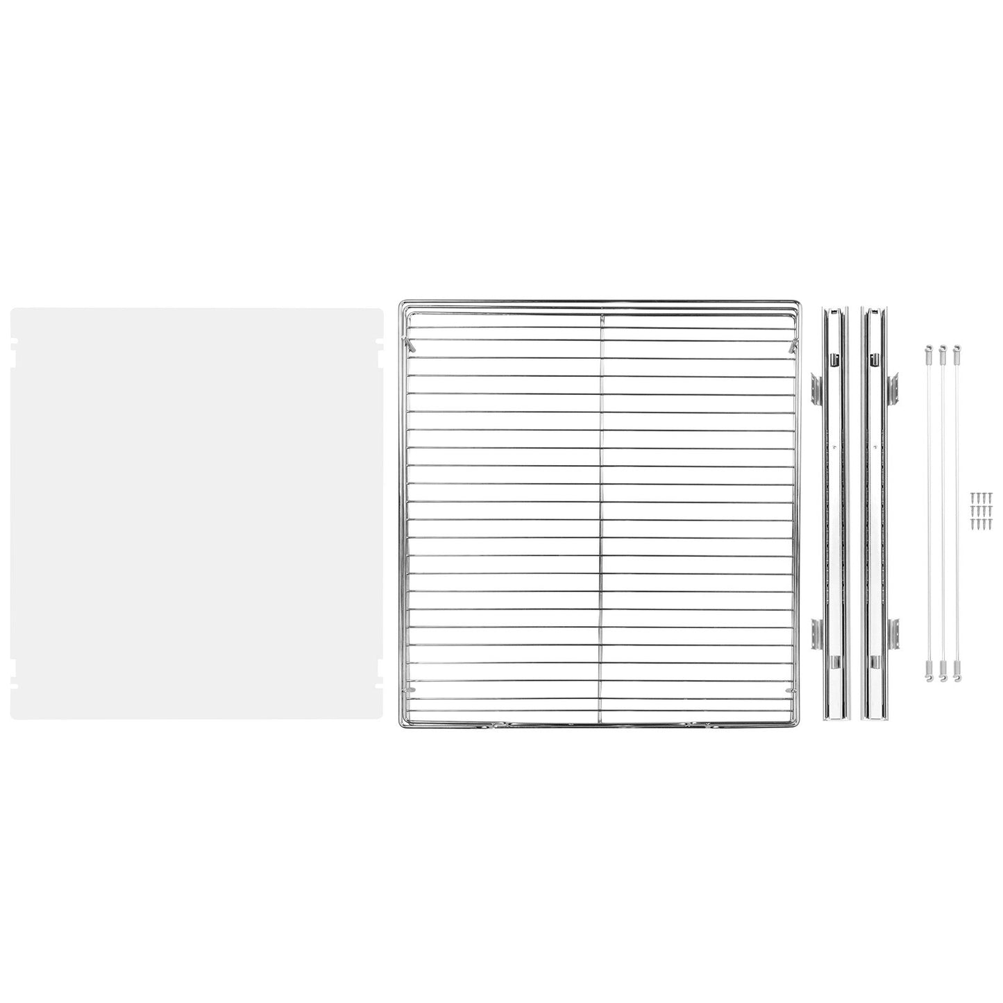 VEVOR Pull Out Cabinet Under Sink Organizer 20 x 21 Inch Wire Drawer Basket