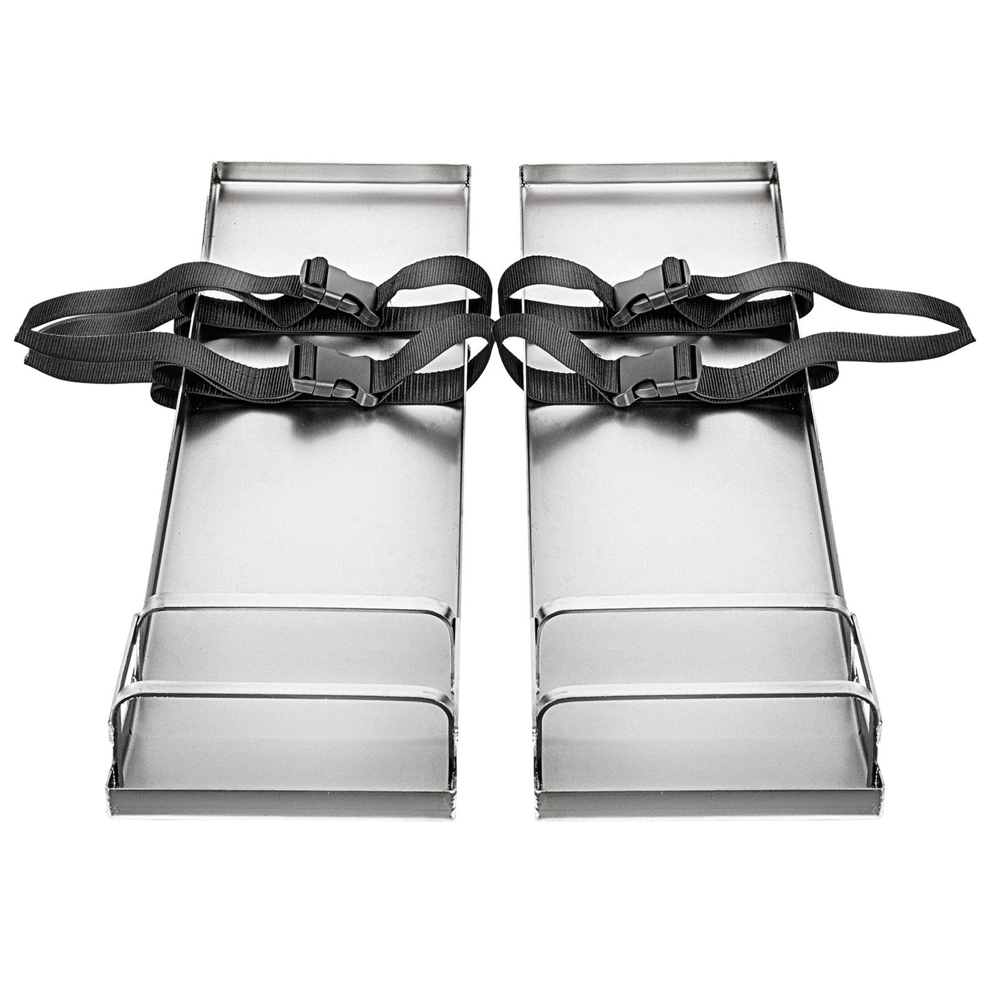 VEVOR Concrete Knee Boards 70cm x 20cm Slider Knee Boards, Kneeler Board Stainless Steel Kneeboards, Concrete Sliders Pair Moving Sliders, with Concrete Board Straps for Cement and Concrete Finishi