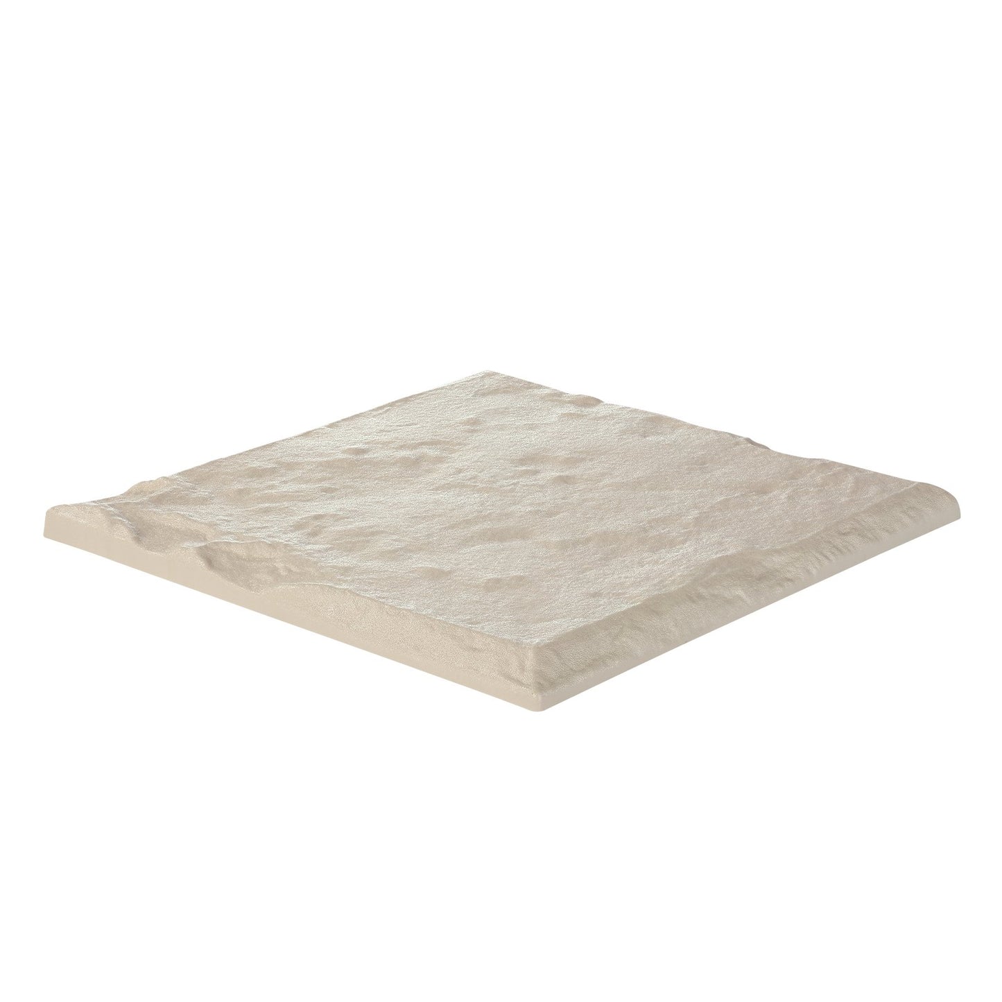 VEVOR Garden Stepping Stones, 16Pcs 39.5x39.5 cm, Decorative Stepping Stones with Stakes, Weather-Resistant Plastic Pathway Pavers, Smooth Surface, Outdoor Walkway for Lawn Patio Landscape, Beige