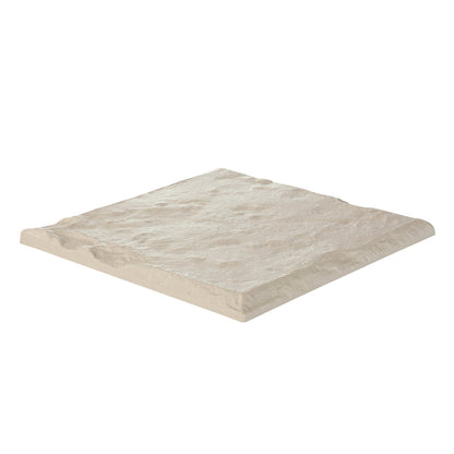 VEVOR Garden Stepping Stones, 16Pcs 39.5x39.5 cm, Decorative Stepping Stones with Stakes, Weather-Resistant Plastic Pathway Pavers, Smooth Surface, Outdoor Walkway for Lawn Patio Landscape, Beige