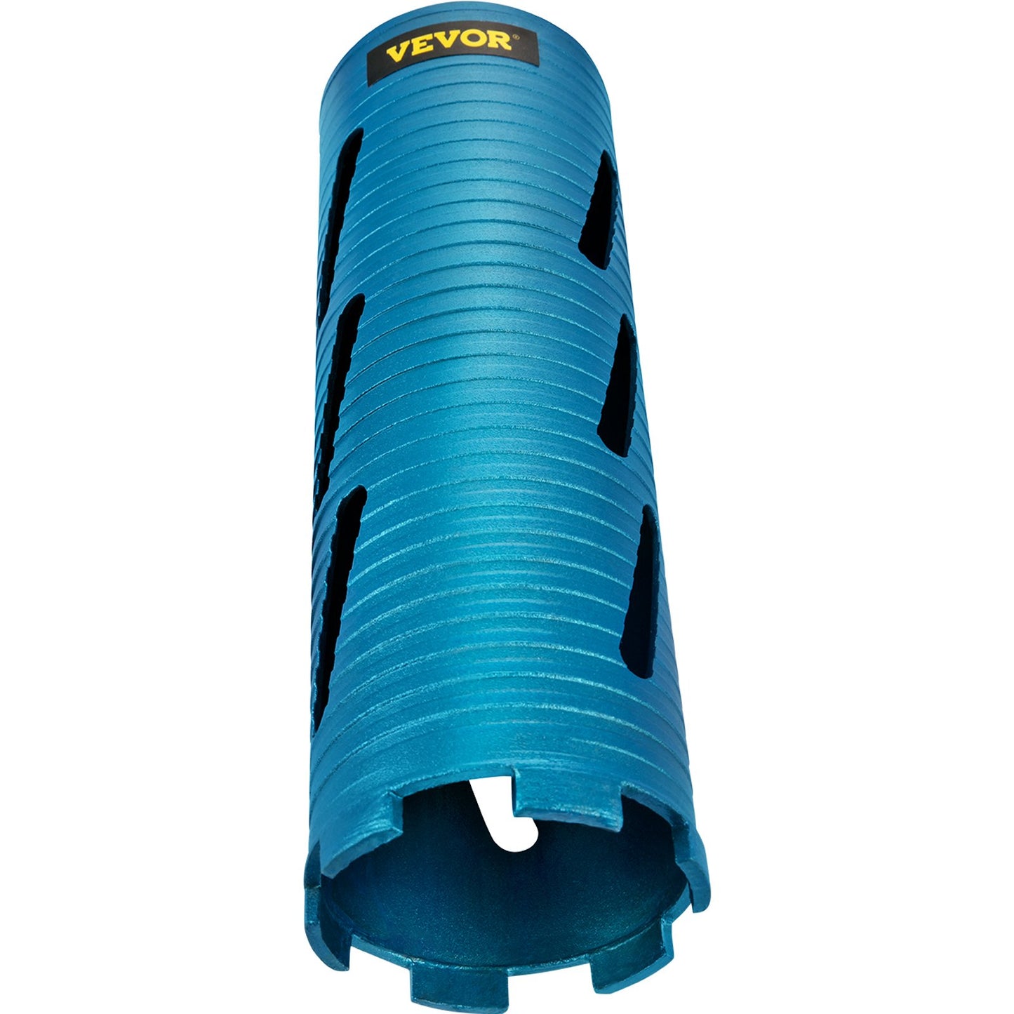VEVOR Dry Core Drill Bit,  88.9 mm Diameter 11 Threaded, 241.3mm Depth Diamond Coring Bore Tool with a Pilot Bit &  Blade, Masonry Hole Saw Bits for Hard Concrete Brick
