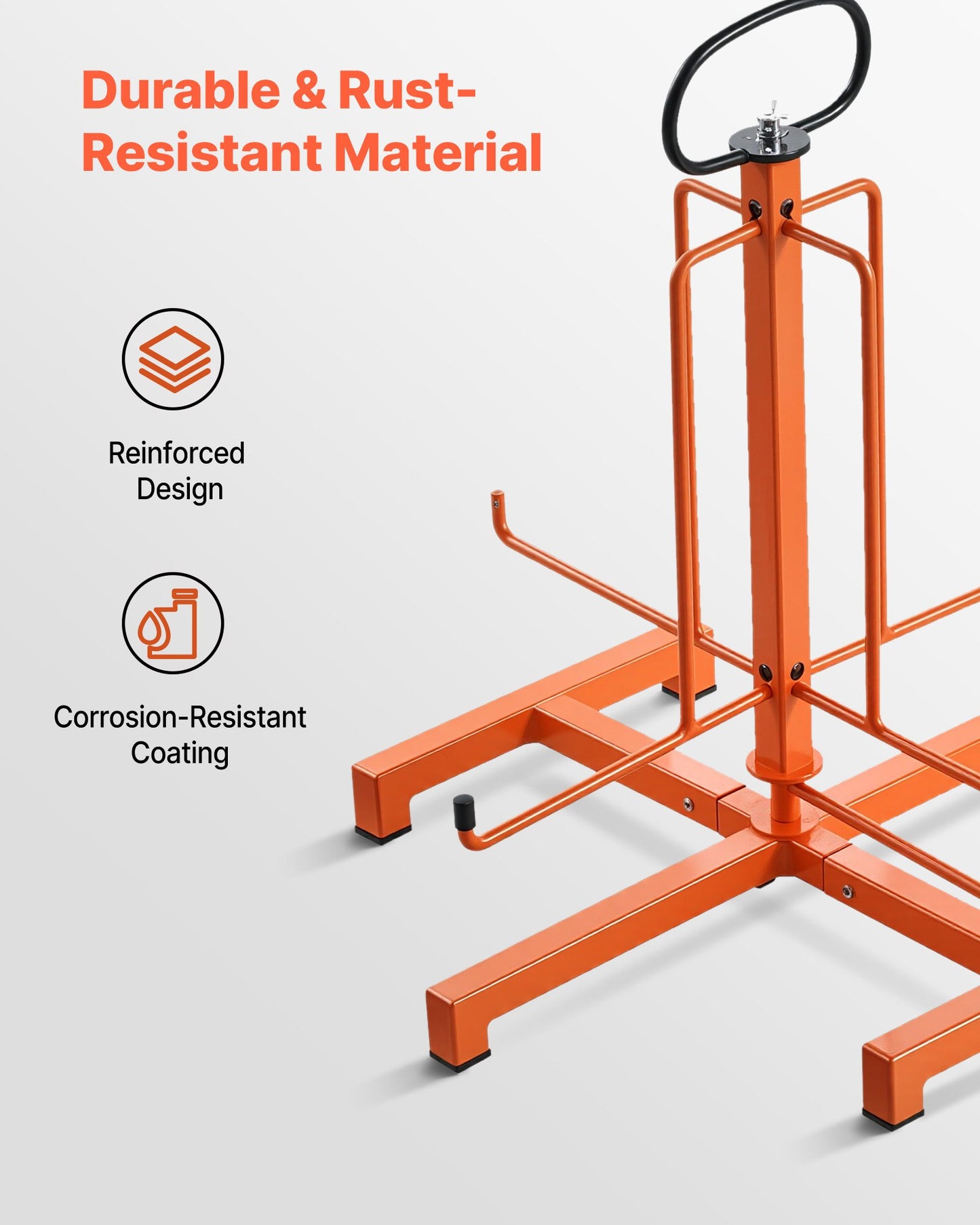 VEVOR Cable Dispenser Floor Stud Mounted Portable Electrical Industrial Retail