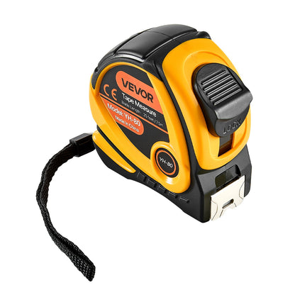 VEVOR Tape Measure 7620mm Retractable Imperial Metric for Decoration