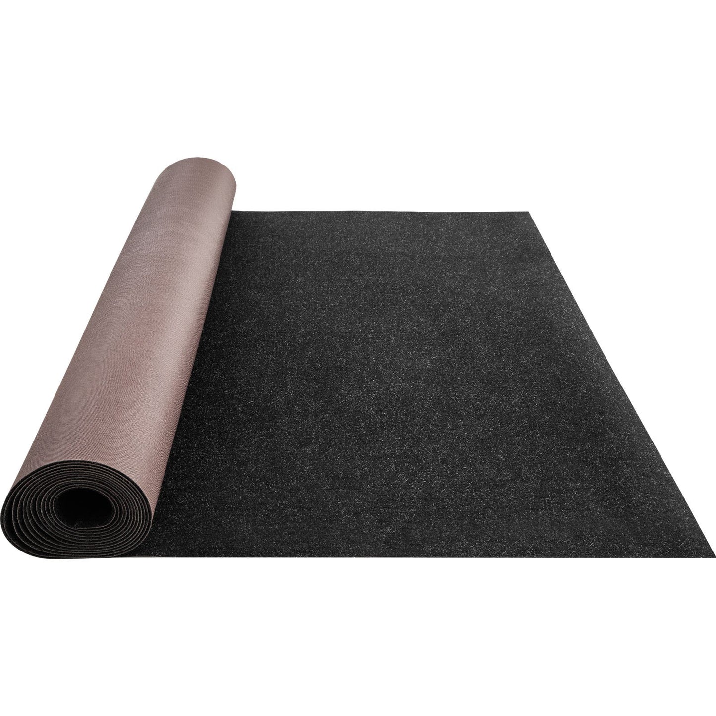 VEVOR Bass Boat Carpet Cutpile Marine Carpet 6 x 13 ft Charcoal Black In/Outdoor