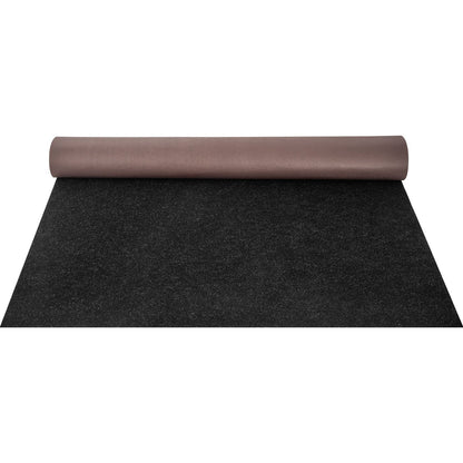 VEVOR Marine Carpet, 6 x 23 ft Boat Carpeting, Charcoal Black Marine Grade Boat Carpet, Indoor/Outdoor Marine Carpeting with Water-proof TPR Backing, Water-proof Carpet Roll for Home, Patio, Porch, De