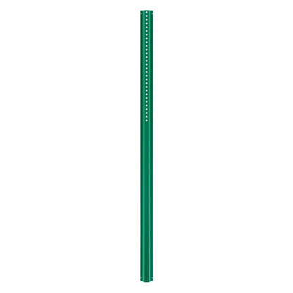 VEVOR 6FT U-Channel Sign Post, 4Pack Green Heavy Duty Steel Fixed Fence Post, Steel Fence U-Channel Sign for Garden, Courtyard, Farm or Traffic Intersection