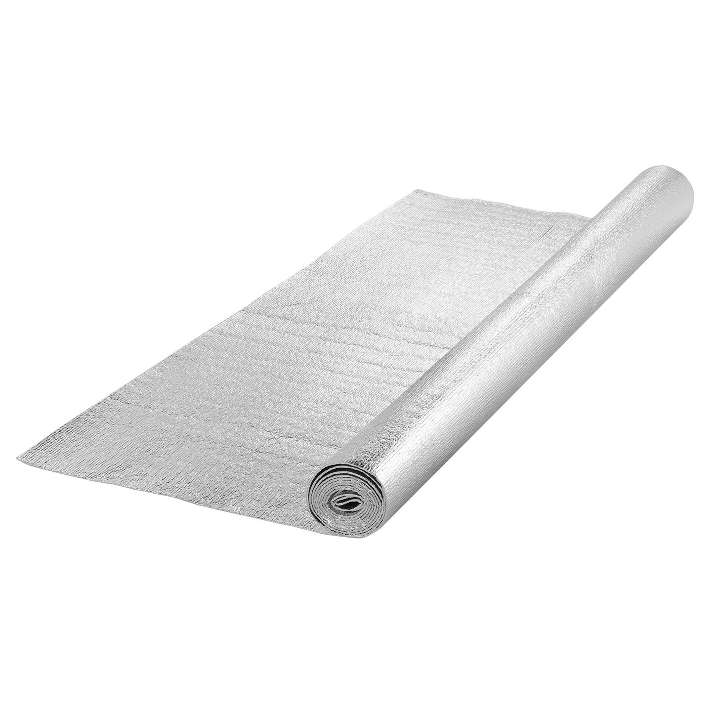 VEVOR Double Reflective Insulation Roll Foam Core Radiant Barrier 120 x 48 Inch / 3 x 1.2M