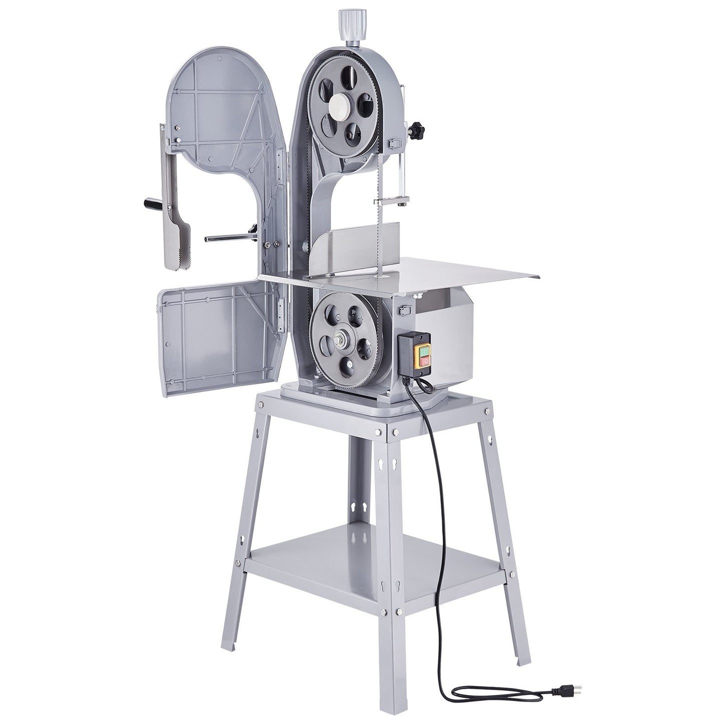 VEVOR 1500W Commercial Electric Meat Bandsaw Stainless Steel Bone Sawing Machine