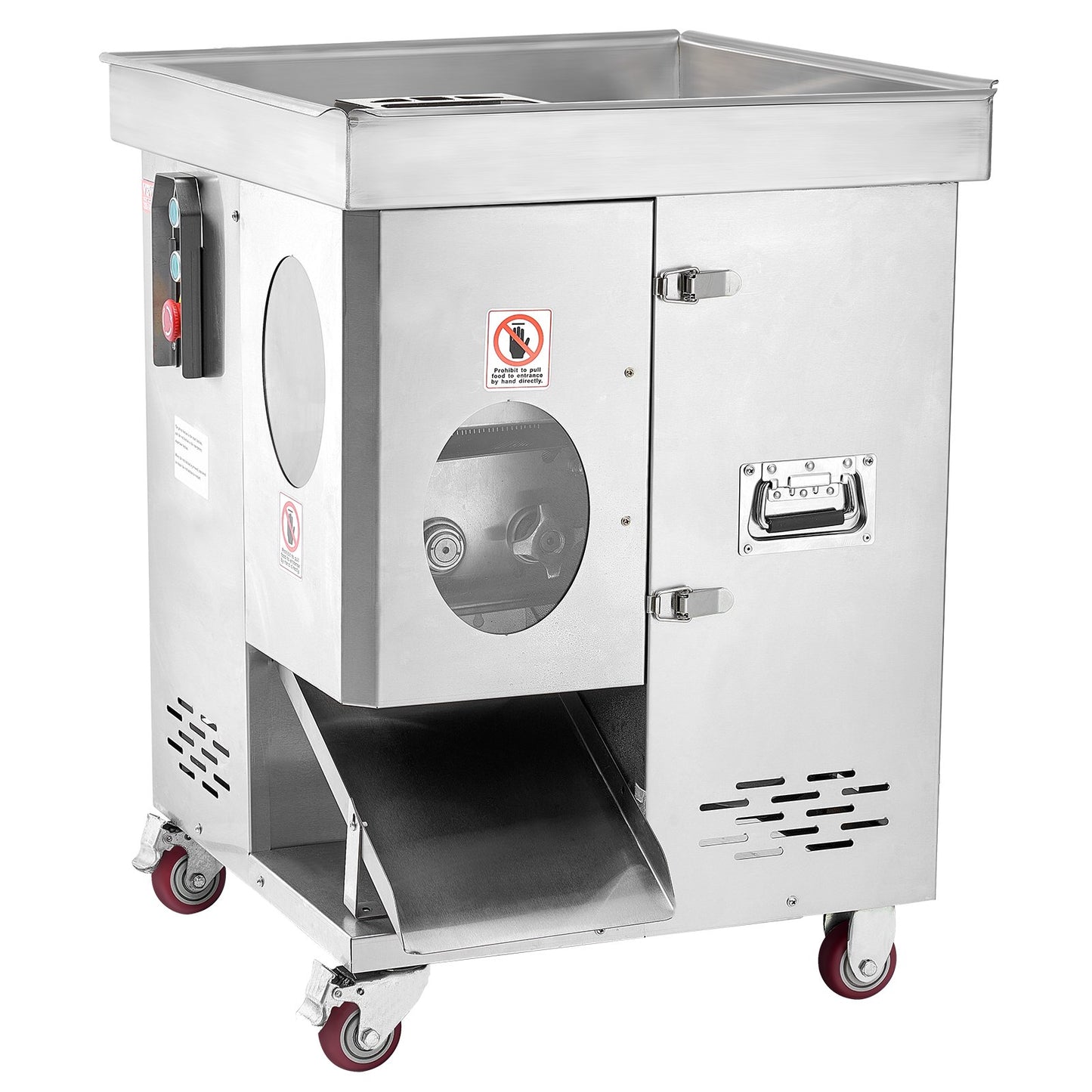VEVOR Electric Meat Cutter Machine 1100W Commercial Meat Slicer Cutting Machine