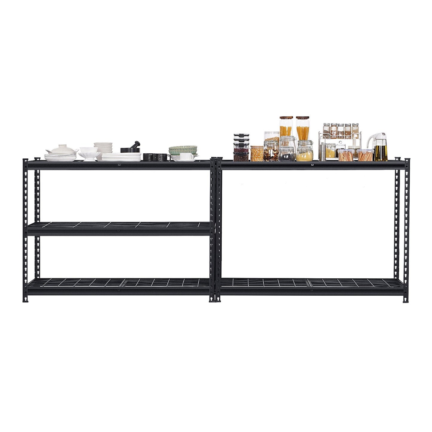 VEVOR Storage Shelves 5 Tier Adjustable Heavy Duty Garage Shelving Unit 1361 kg
