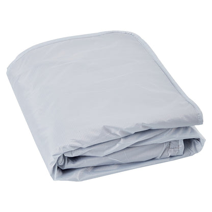 VEVOR Camping Blanket 2 m x 1.5 m Wearable Warm Stadium Blanket Light Grey.