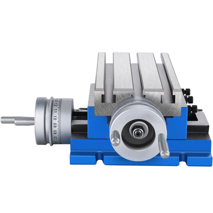 VEVOR Milling Machine Cross Slide Worktable 4''x7.3'' 2 Axis Compound Precision