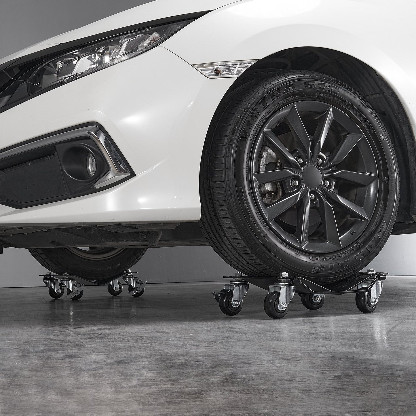 VEVOR Car Dolly Wheel Tire Dolly 2 PCS Heavy Duty Skate Auto Repair Dolly 3000LB