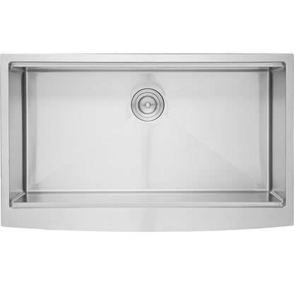 VEVOR Farmhouse Kitchen Sink, 304 Stainless Steel Drop-In Sinks, Top Mount Single Bowl Basin with Ledge & Accessories, Household Dishwasher Sinks for Workstation, Prep Kitchen, and Bar Sink, 30 inch