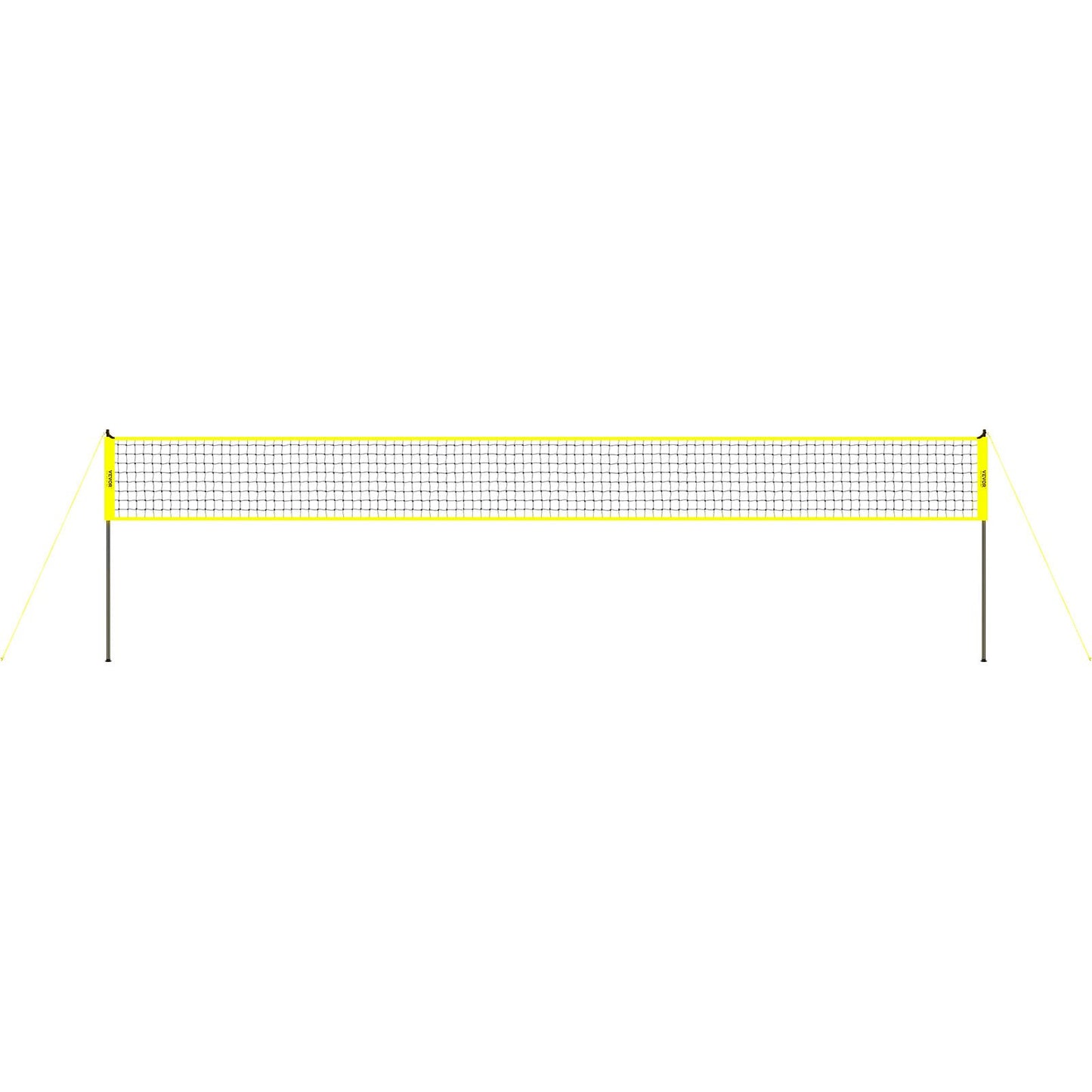 VEVOR Outdoor Portable Volleyball Net System, Adjustable Height Steel Poles, Professional Volleyball Set with PVC Volleyball, Pump, Carrying Bag, Heavy Duty Volleyball Net for Backyard, Beach, Lawn