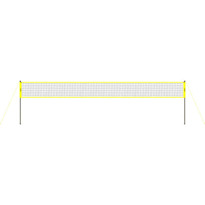 VEVOR Outdoor Portable Volleyball Net System, Adjustable Height Steel Poles, Professional Volleyball Set with PVC Volleyball, Pump, Carrying Bag, Heavy Duty Volleyball Net for Backyard, Beach, Lawn