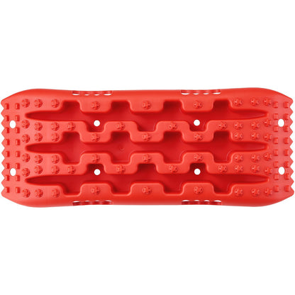 VEVOR 2PCS Traction Boards with PP for Mud Snow Sand Storage Bag Short Red