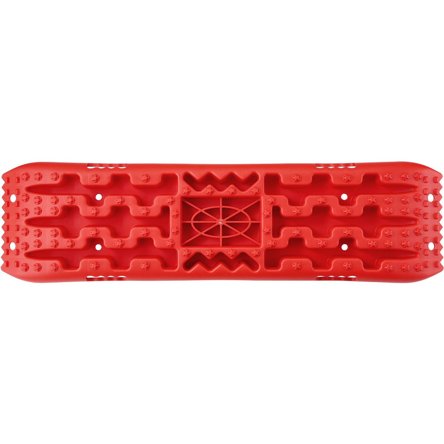 VEVOR 2PCS Traction Boards with PP for Mud Snow Sand Storage Bag Long Red