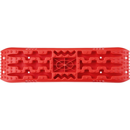VEVOR 2PCS Traction Boards with PP for Mud Snow Sand Storage Bag Long Red