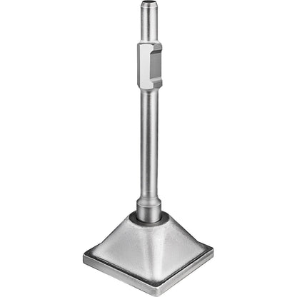 VEVOR Jack Hammer 1-1/8 Tamper Shank, Dirt Tamper 6x6 Compactor Plate with Electric Chisel Dirt Compactor, Demolition Jackhammer Bits Solid Compactor Breaker Hammer Concrete Tamper Asphalt Tools