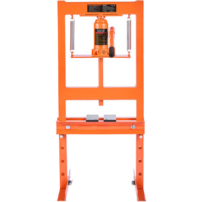 VEVOR Hydraulic Shop Press 6 Ton with Press Plates H-Frame Benchtop Press Stand