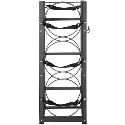 VEVOR Refrigerant Tank Rack, with 3 x 30lbs Bottle Tanks, Cylinder Tank Rack 12.79x12.99x33.07 in, Refrigerant Cylinder Rack Gas Cylinder Racks and Holders for Freon, Gases, Oxygen, Nitrogen