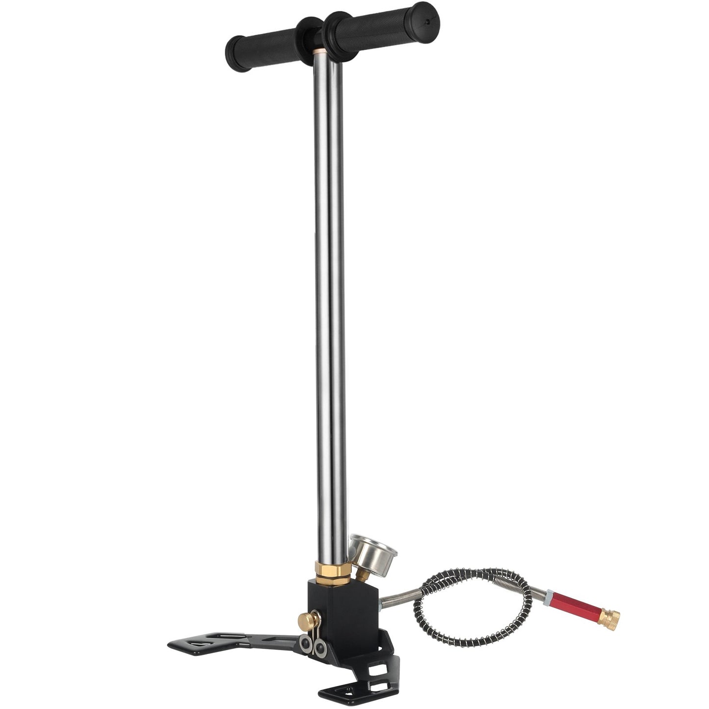 VEVOR High Pressure Hand Pump 3 Stage up to 4500 psi PCP Pump Safe and Convenient Airgun PCP Pump High Pressure Hand Pump for High Pressure Tires and Pre-Charged Pneumatic Airguns