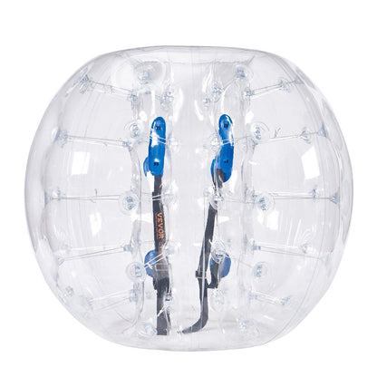 VEVOR Inflatable Bumper Ball 1-Pack, 4FT/1.2M Body Sumo Zorb Balls for Teen & Adult, 0.8mm Thick PVC Human Hamster Bubble Balls for Outdoor Team Gaming Play, Bumper Bopper Toys for Garden, Yard, Park