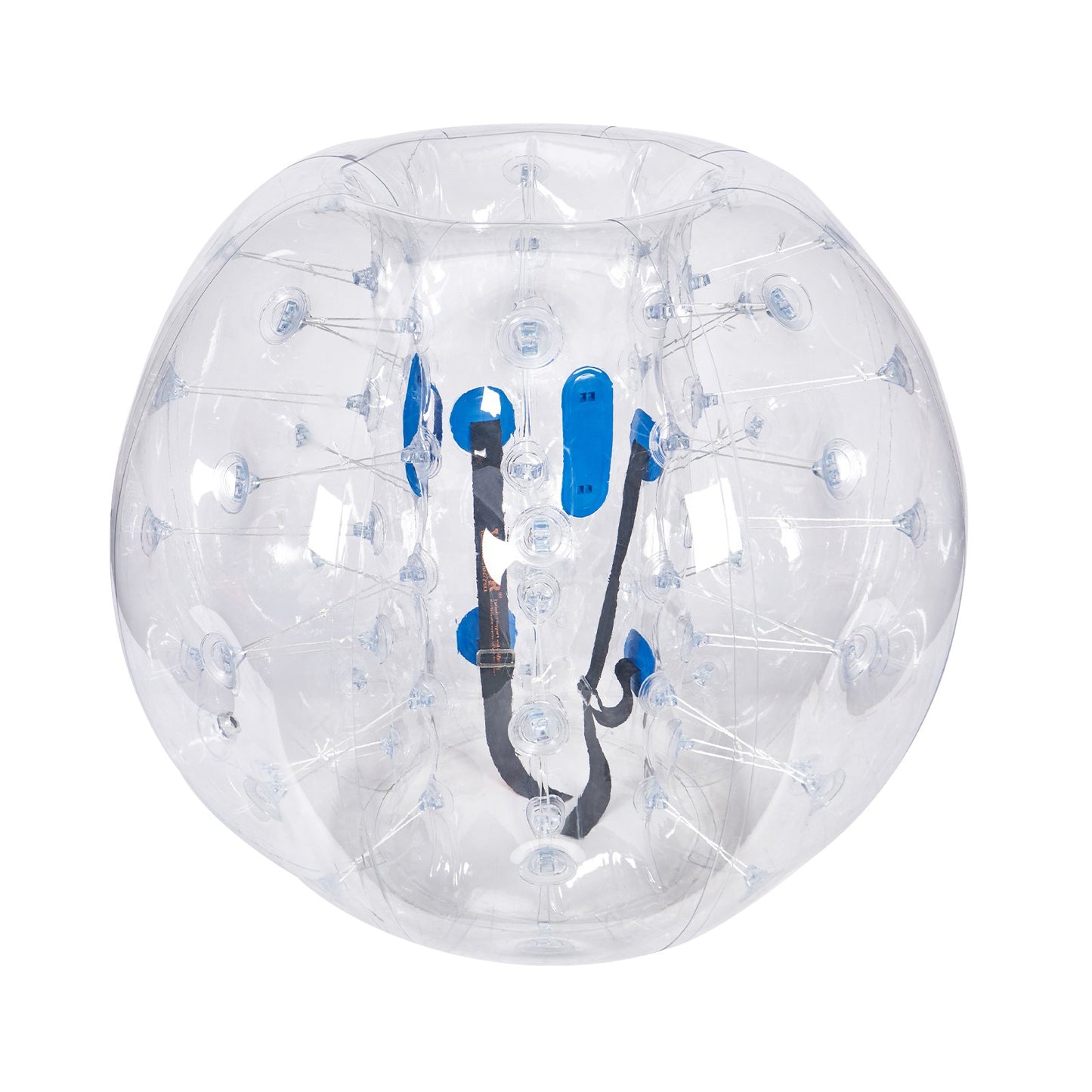 VEVOR Inflatable Bumper Ball 1-Pack, 4FT/1.2M Body Sumo Zorb Balls for Teen & Adult, 0.8mm Thick PVC Human Hamster Bubble Balls for Outdoor Team Gaming Play, Bumper Bopper Toys for Garden, Yard, Park