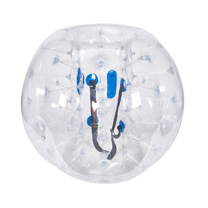 VEVOR Inflatable Bumper Ball 1-Pack, 4FT/1.2M Body Sumo Zorb Balls for Teen & Adult, 0.8mm Thick PVC Human Hamster Bubble Balls for Outdoor Team Gaming Play, Bumper Bopper Toys for Garden, Yard, Park