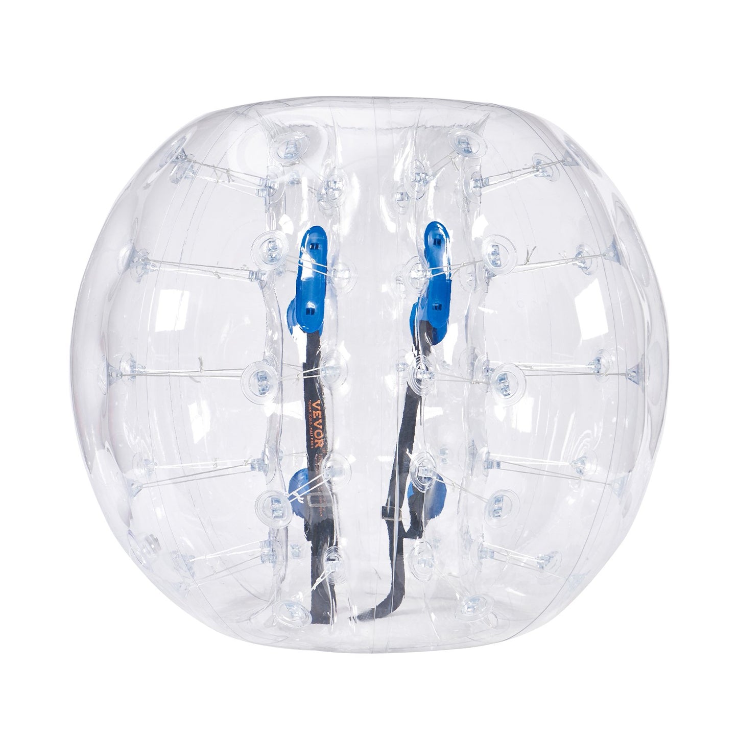 VEVOR Inflatable Bumper Ball 1-Pack, 4FT/1.2M Body Sumo Zorb Balls for Teen & Adult, 0.8mm Thick PVC Human Hamster Bubble Balls for Outdoor Team Gaming Play, Bumper Bopper Toys for Garden, Yard, Park