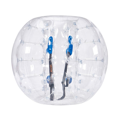 VEVOR Inflatable Bumper Ball 1-Pack, 4FT/1.2M Body Sumo Zorb Balls for Teen & Adult, 0.8mm Thick PVC Human Hamster Bubble Balls for Outdoor Team Gaming Play, Bumper Bopper Toys for Garden, Yard, Park