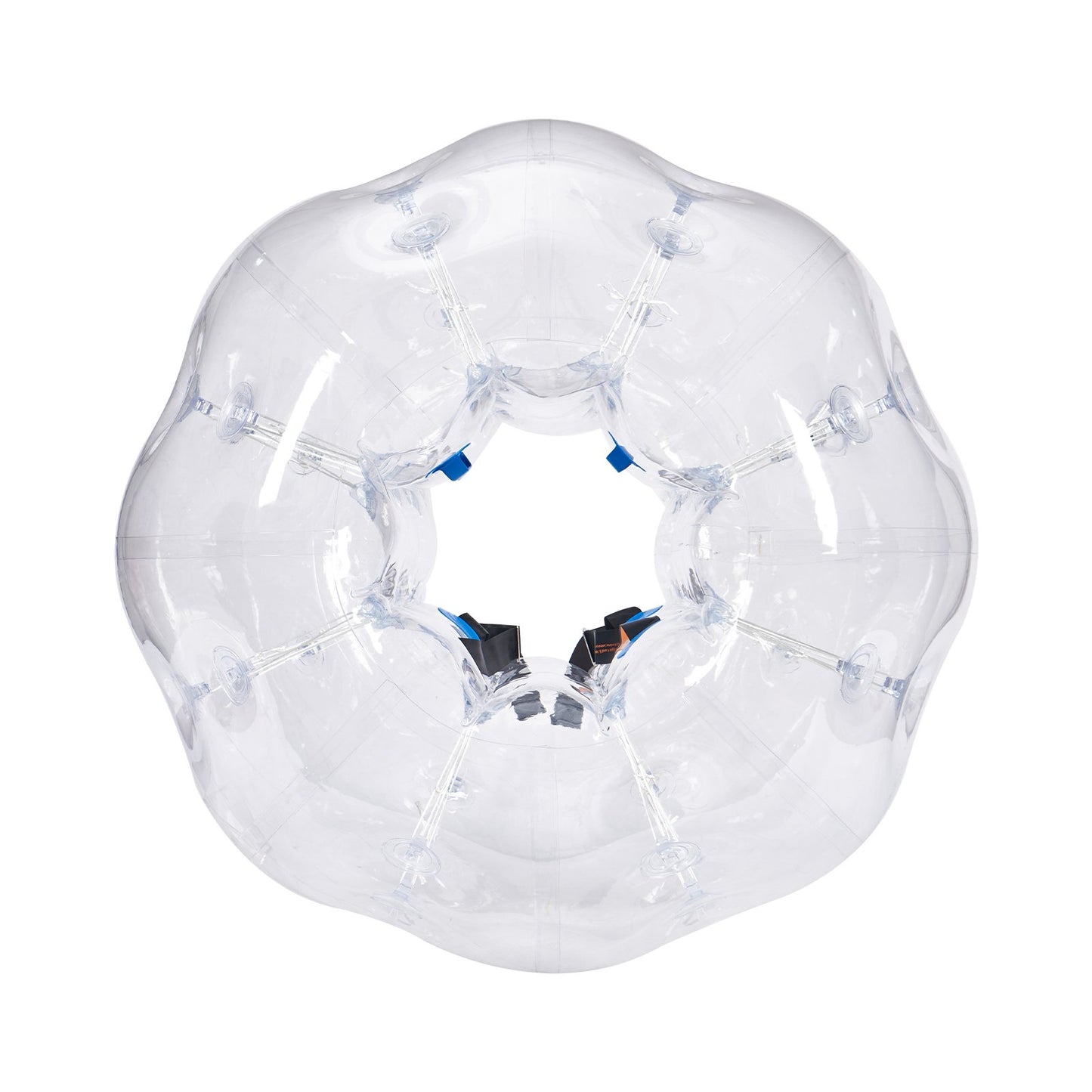 VEVOR Inflatable Bumper Ball 1-Pack, 4FT/1.2M Body Sumo Zorb Balls for Teen & Adult, 0.8mm Thick PVC Human Hamster Bubble Balls for Outdoor Team Gaming Play, Bumper Bopper Toys for Garden, Yard, Park